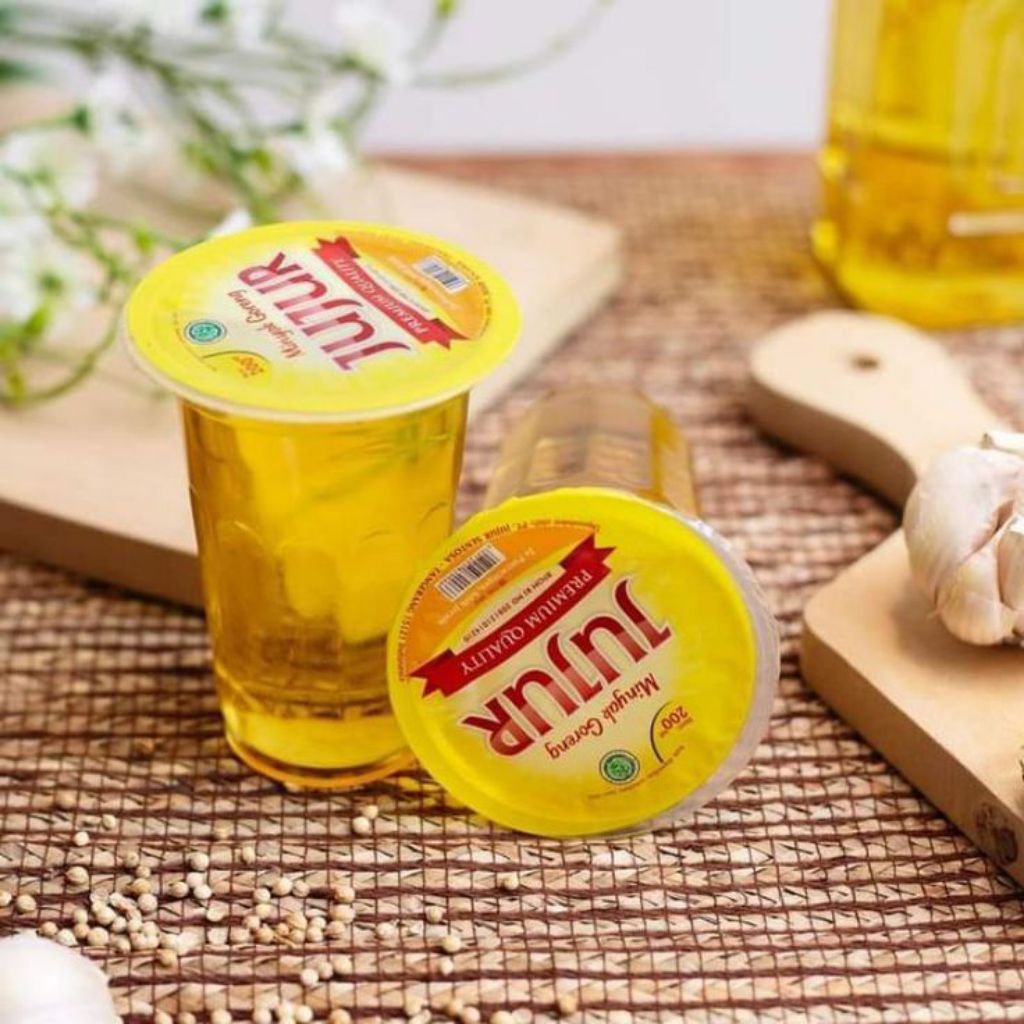 Jujur MINYAK GORENG 200ml Jual Kartonan isi 48 cup