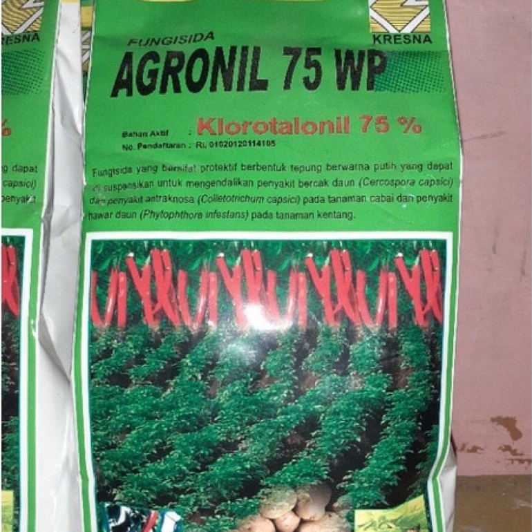 Fungisida Agronil 75wp/ 500gram