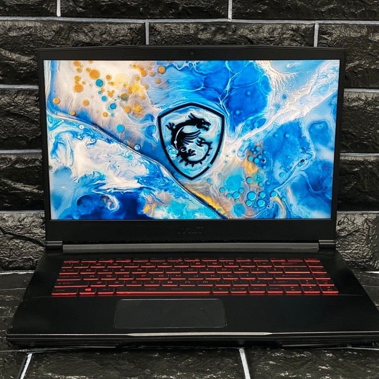 LAPTOP GAMING MSI GF63 THIN 10SCSR i7-10750H GTX 1650Ti RAM 8 GB SSD 512 GB MULUS