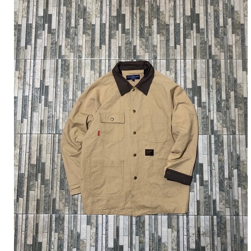 core jacket blue water urban garment