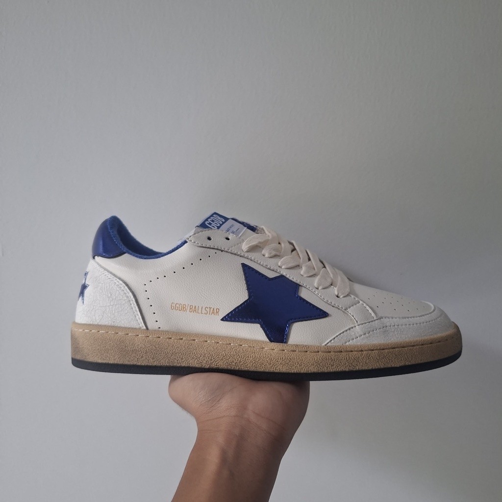 Sneakers Golden Goose Ball Star Low White Blue / Golden Goose Sneakers