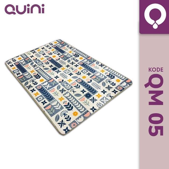 Vv75 [Rd] Karpet Quini Minimalis 95X140 - Lembut, Halus, Anti Slip, Full Desings Collection