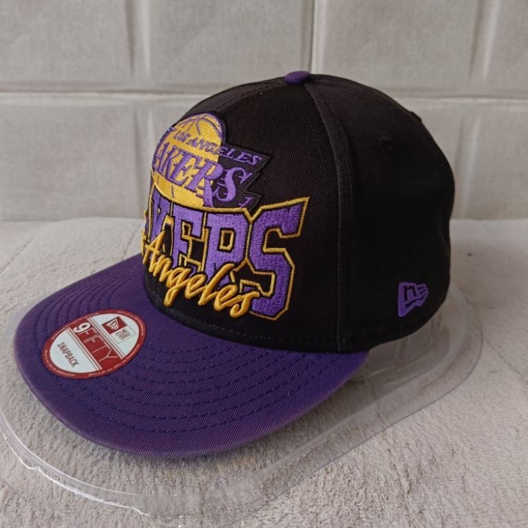 Topi New 3ra Lakers Vintage Second
