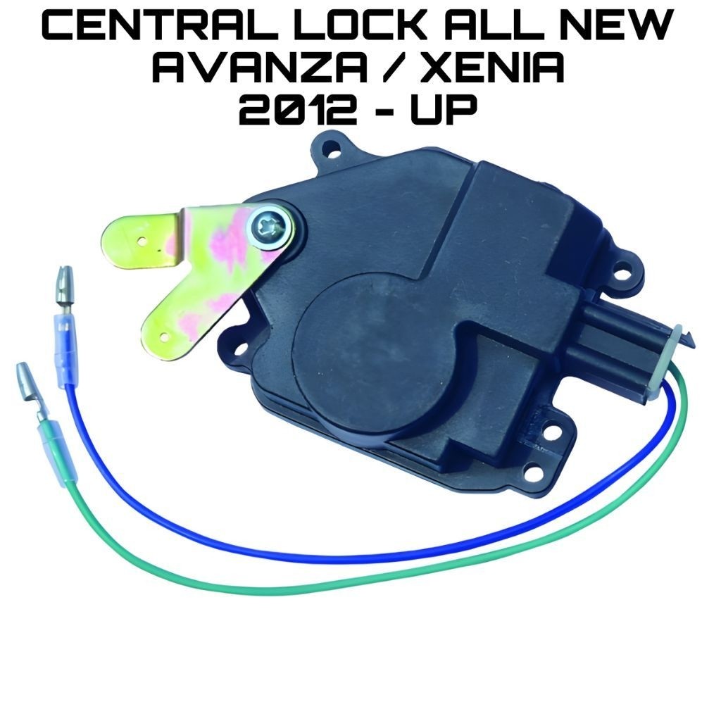 Motor Central Lock All New Avanza 2012 - UP Anak Central Lock Hitam Pemasangan Mudah