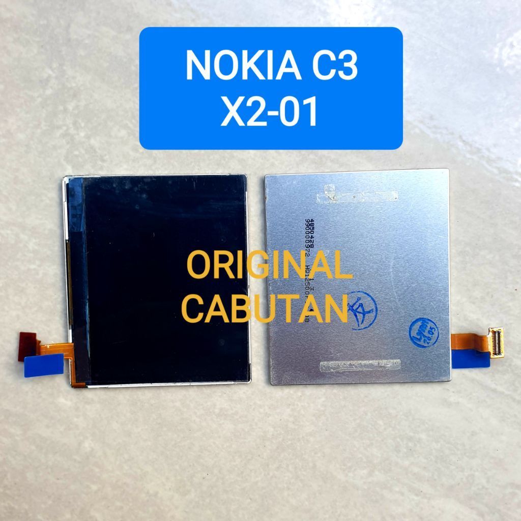 NOKIA C3 X2-01 LCD LAYAR SCEEEN LCD NOKIA JADUL