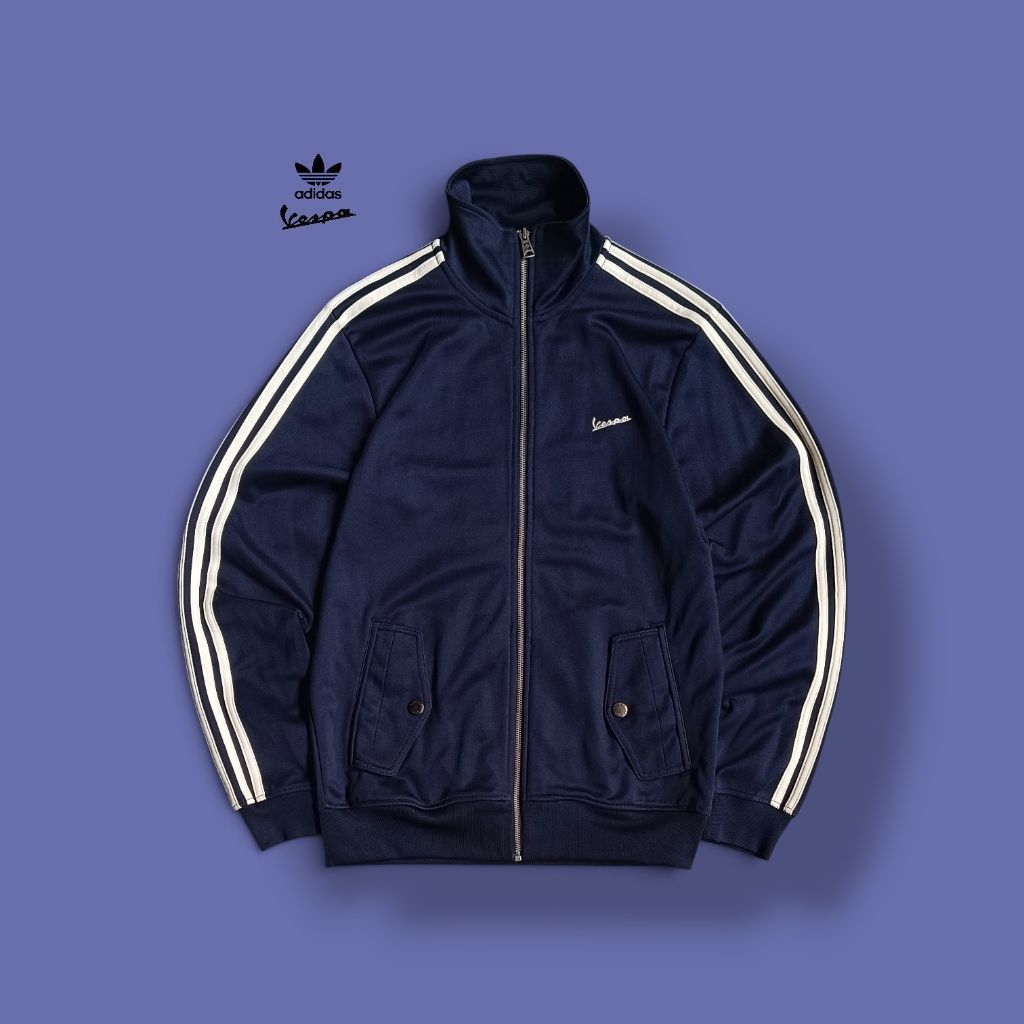 Adidas Orginals Vespa Marine Tracktop Jacket
