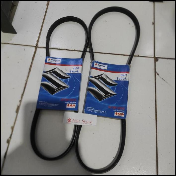 DISKON FAN BELT DINAMO AMPER DAN AC SUZUKI APV LAMA ASLI 