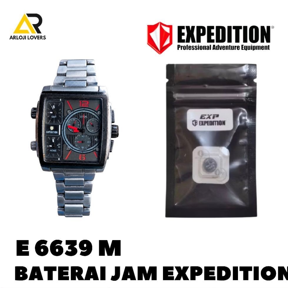 Baterai Jam Expedition E 6639 M Original