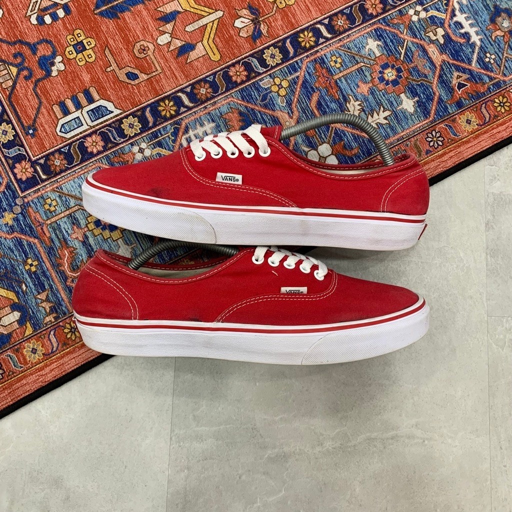 [Size 45] Vans Authentic Classic Red Chili Second Original
