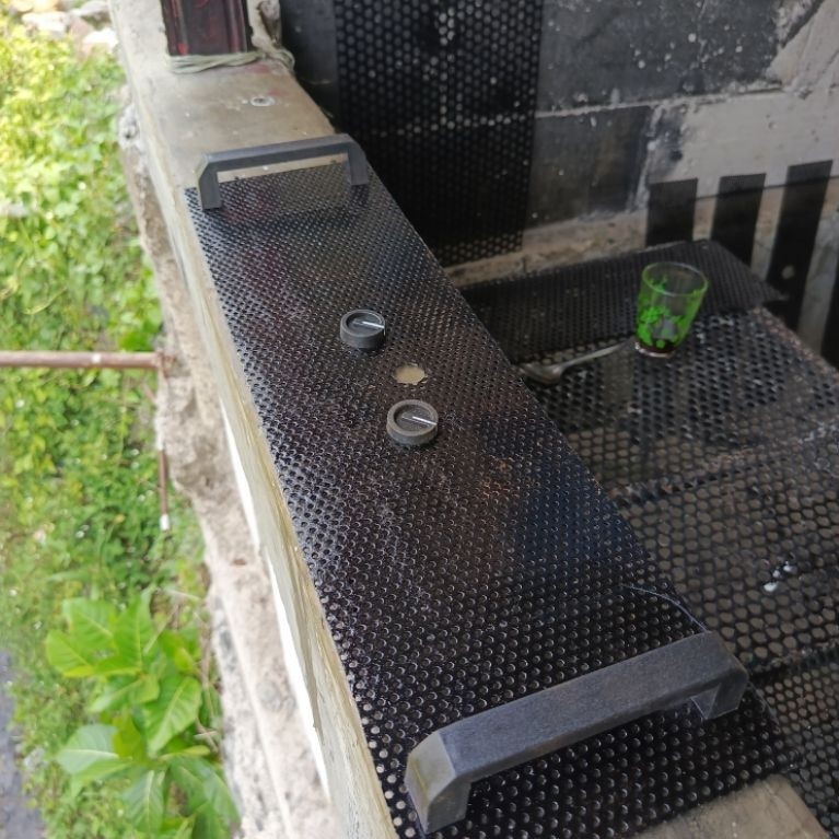 2pcs (1 set) plat lubang untuk panel power 2u 3u tebal 1,5mm