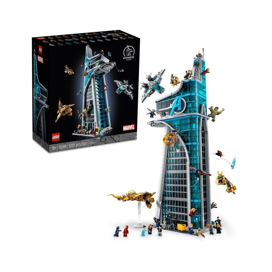 Lego Marvel Avengers Tower 76269 Ages 18+ | Lego Marvel | Lego To