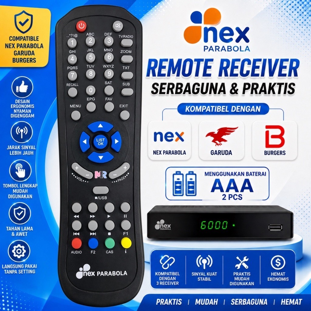 REMOT REMOTE NEX PARABOLA / GARUDA