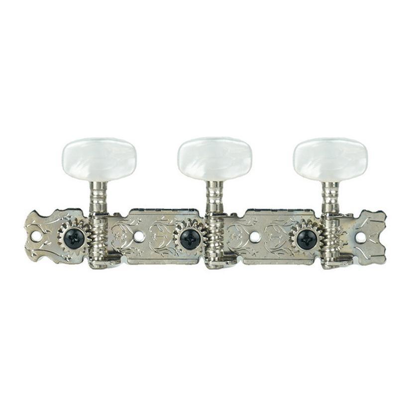 Dryer Gitar Klasik Akustik Gold Silver / Puteran Klasik / Tuning Peg Gitar Machines Klasik / Spare P