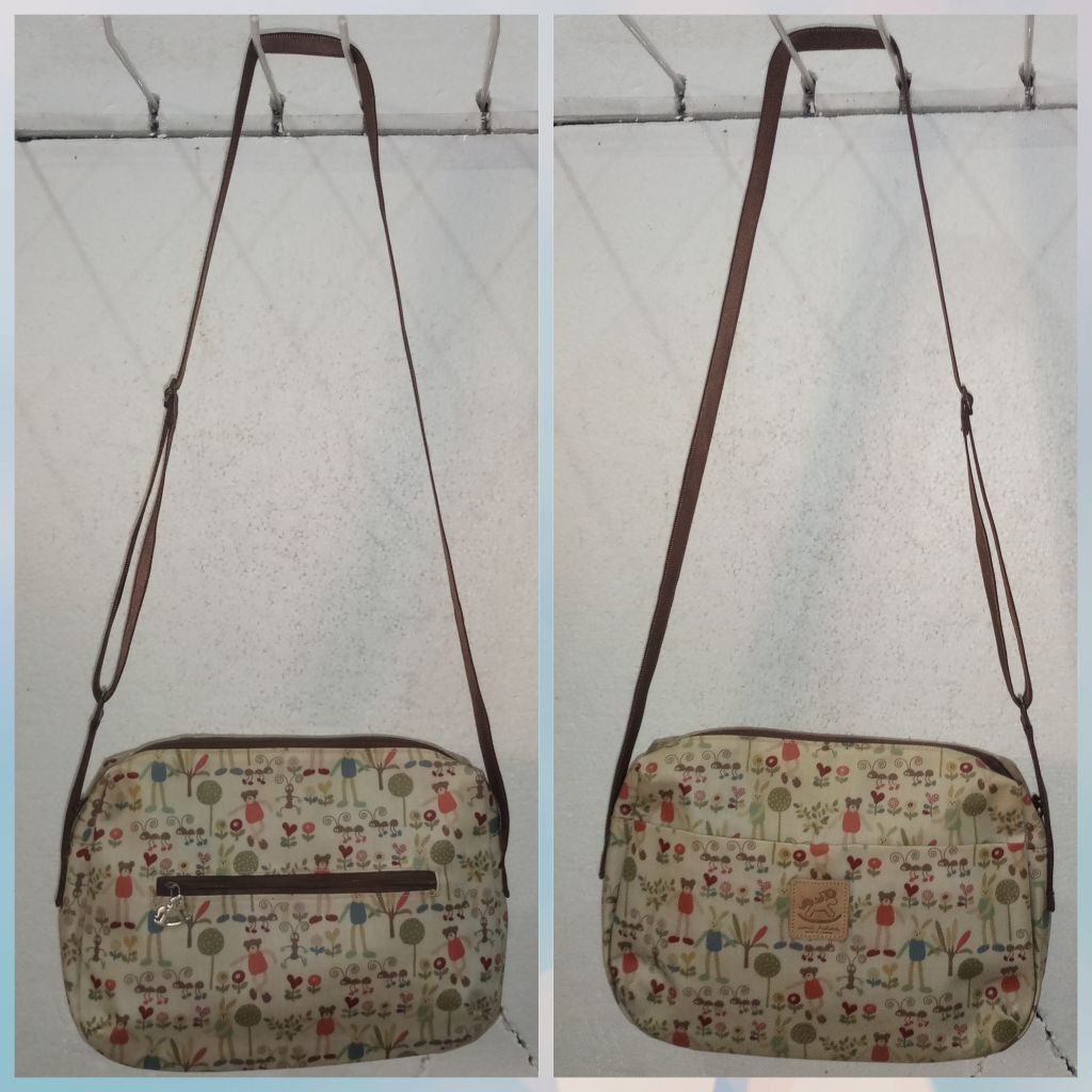 uma hana sling bag - alas8x29cm tinggi 19cm