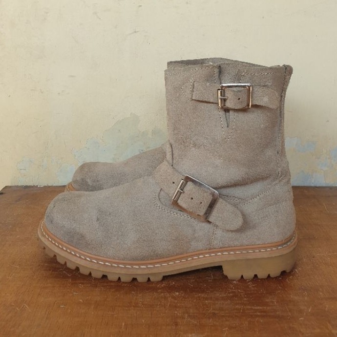 sepatu engineer boots vintage size 40