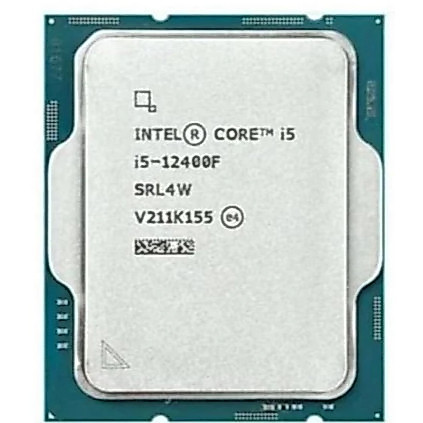 PROCESSOR INTEL i5 12400F TRAY LGA 1700