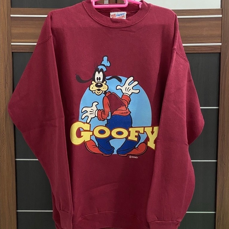 Preloved Sweatshirt Sweatshirt Hanes Heavyweight Goofy