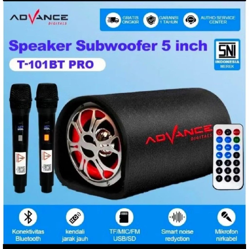 aktif speaker Advance T 101BT PRO + mic