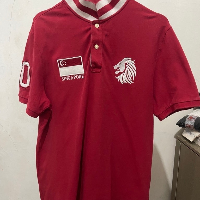 Preloved Kaos Kerah Giordano 50 sgp