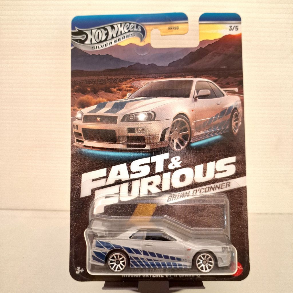 Hot Wheels Fast & Furious - Nissan Skyline R34 (Brian O'Conner)