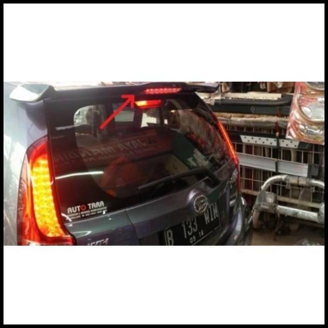 TERBARU SPOILER DAIHATSU SIRION PERODUA MYVI PLASTIK DENGAN LAMPU 