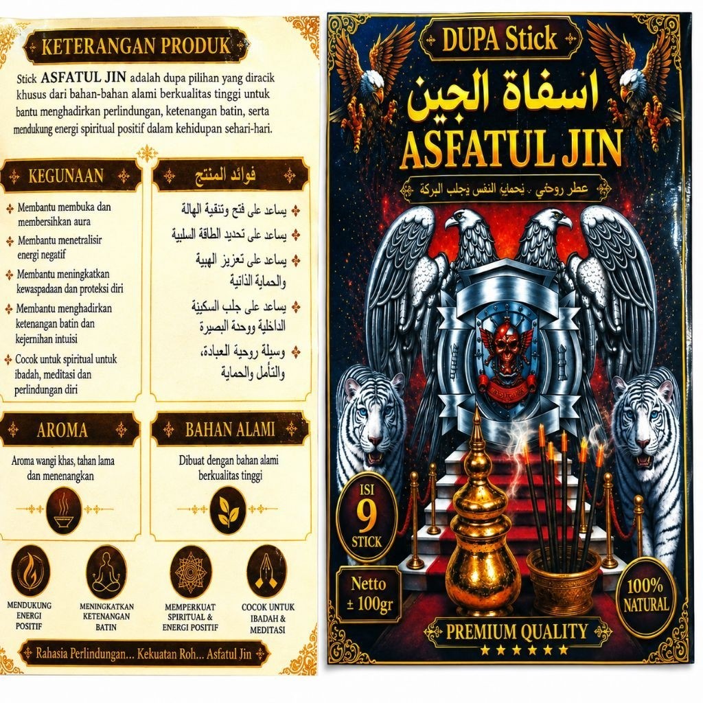 DUPA Stick ASFATUL JIN isi 9 Stick