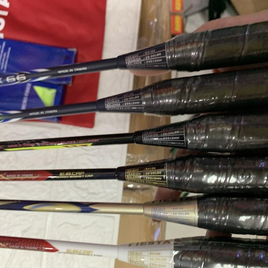 Raket badminton FIESTA FS ASTROX 66/88/99 Voltric 77 taiwan KUAT 35lbs original