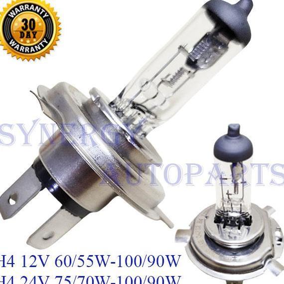 LIVINMART Bohlam Lampu Halogen H4 12V 60/55W 100/90W 24V 75/70W 100/90W - 10008681