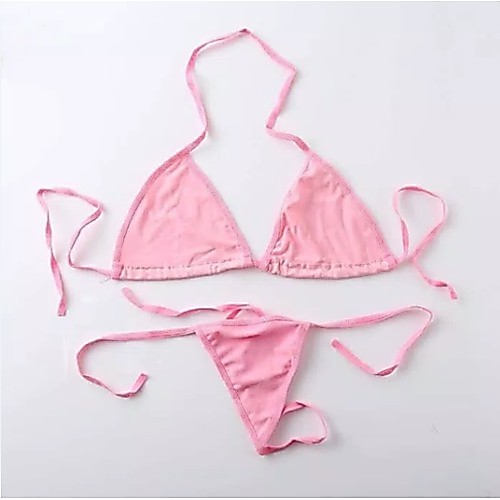 Sexy Bra Set G String Tali Cosplay anime tali thong bra Lingerie Wanita B0260