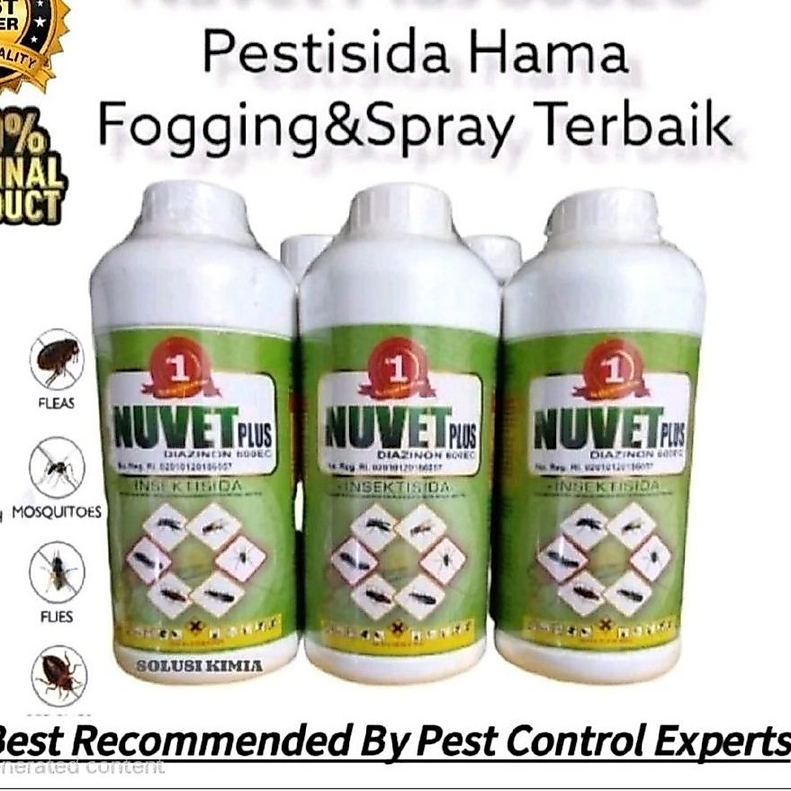 Obat Nyamuk Fogging Nuvet Plus 600 EC / Nuvet Plus 600 EC 1 Lt