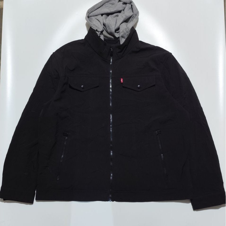 Levi's Soft Shelled Hooded Trucker Jacket