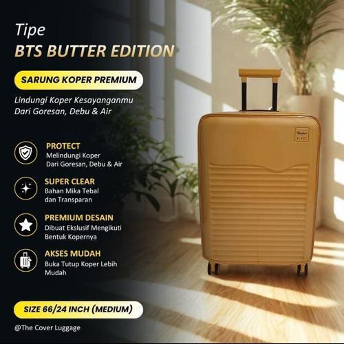 Sarung Koper Full Mika Cocok Untuk Samsonite Red BTS Butter Size 24 Inch(Medium)