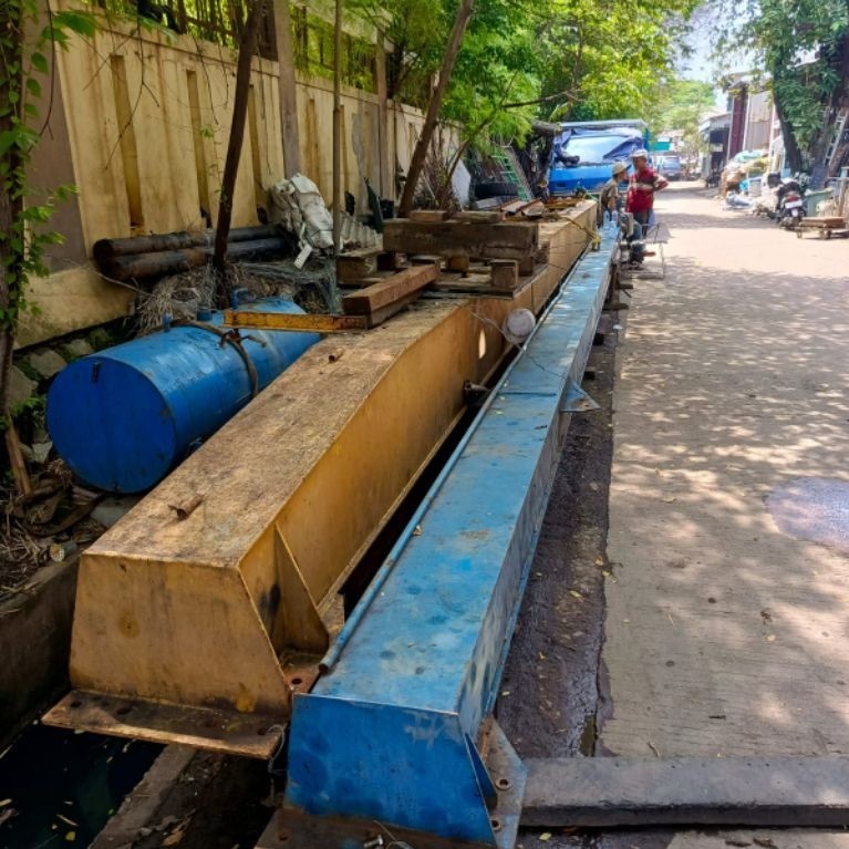 Girder Crane 5 Ton Panjang 14 Meter / Bentangan Hoist 5 Ton 14 Meter