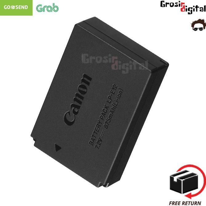 Baterai Canon LP-E12 For Canon EOS M10, EOS M100, EOS M, EOS M2, EOS 100D Baterai