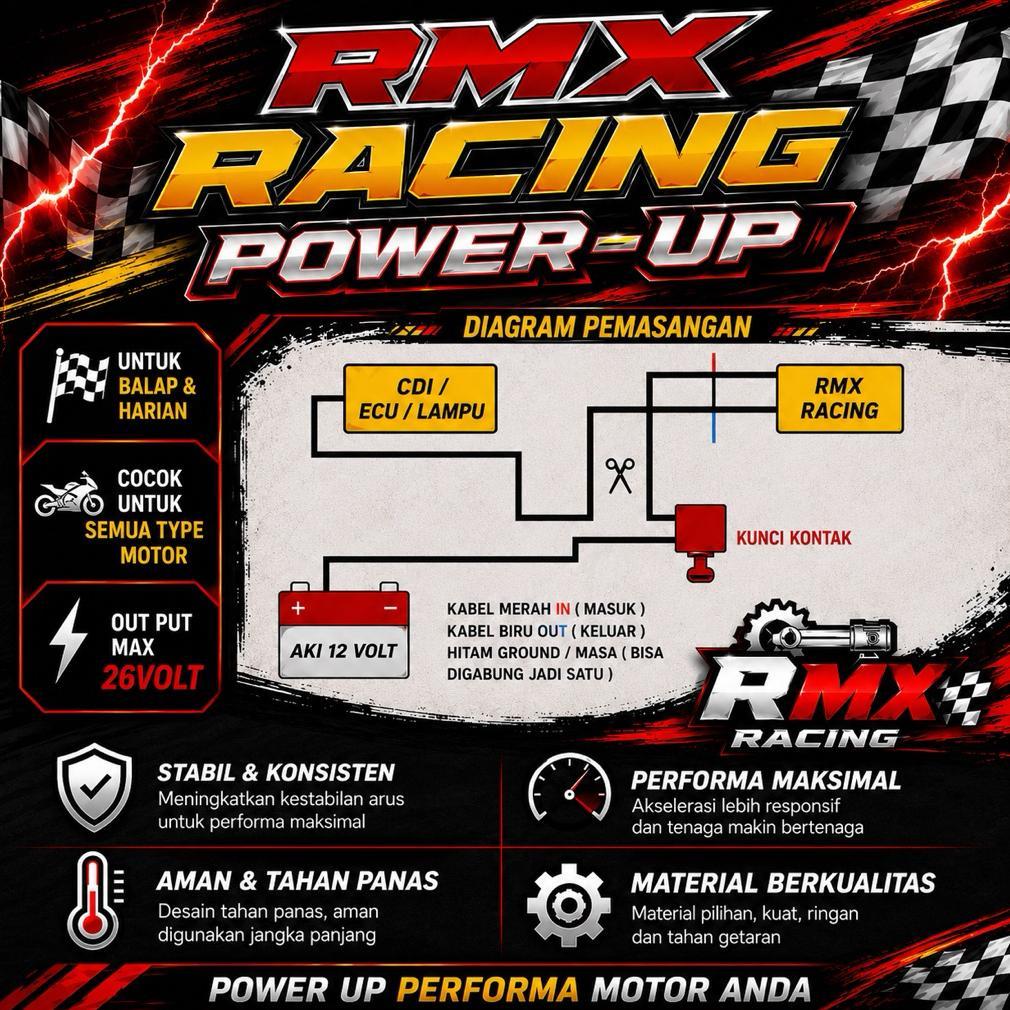 WOPATRASTORE POWER UP MOTOR / POWER UP UDJUSTABLE / POWER UP RACING UDJUSTABLE / POWER UP RACING ORI