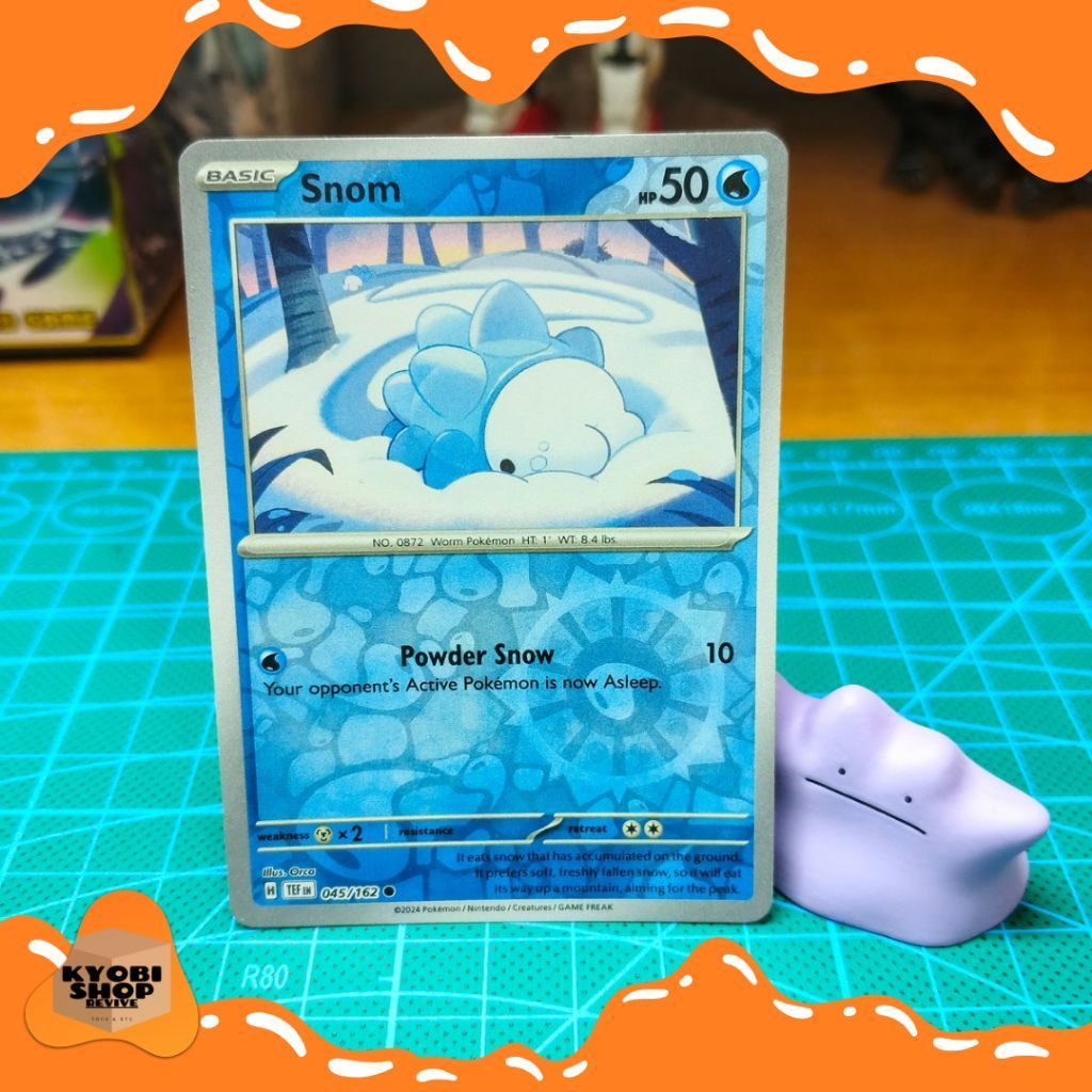 Snom Reverse Holo Temporal Forces Kartu Pokemon TCG Inggris English