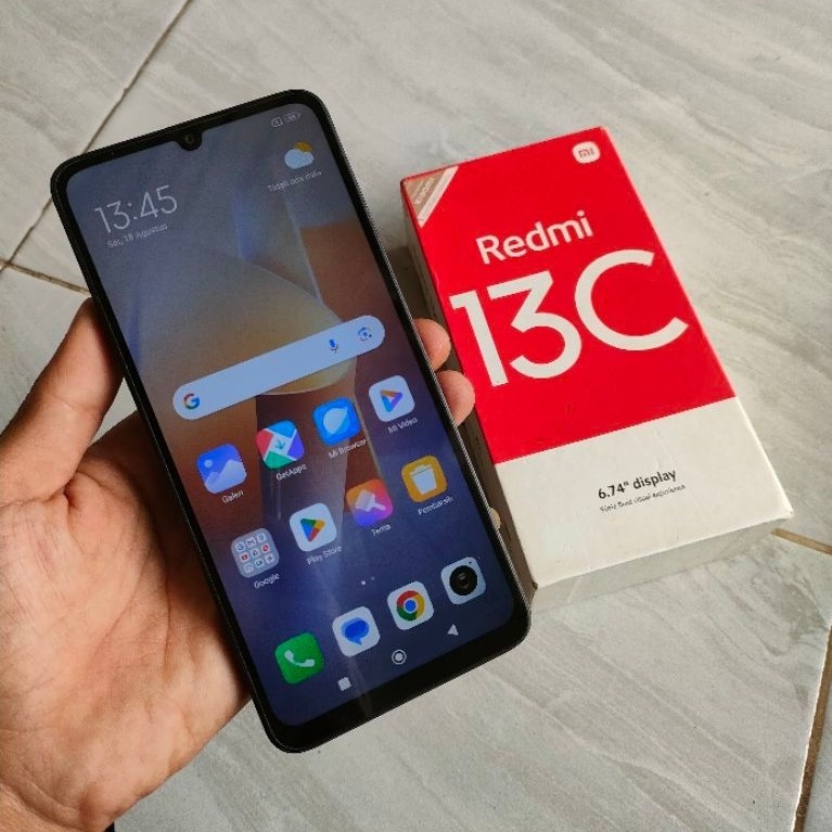 REDMI 13C UNIT SECOND ORIGINAL GARANSI RESMI INDONESIA