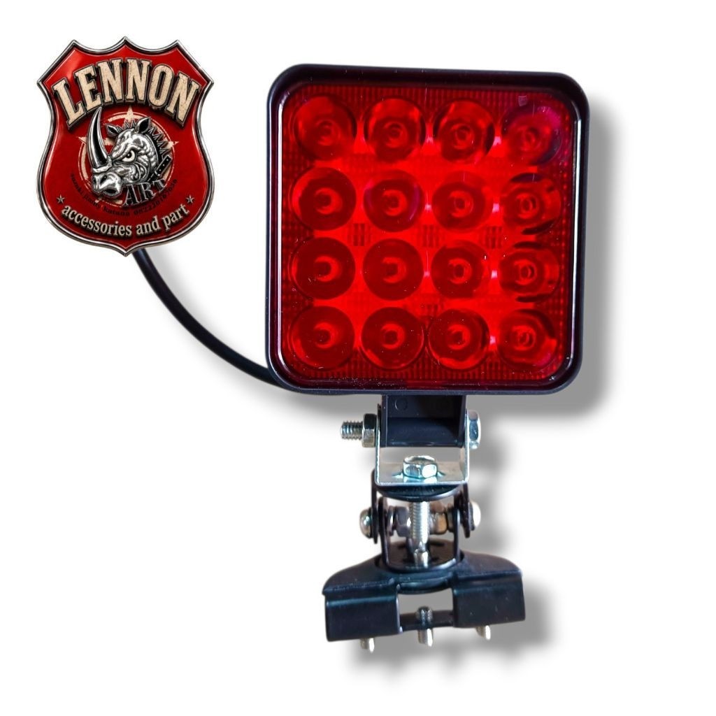 LAMPU STOP LAMP BAGASI JEPIT UNIVERSAL MOBIL REAR FOGLAMP