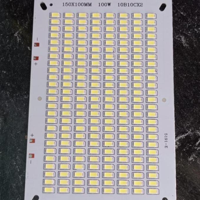 Lampu Chip Led Smd 100 W / Mata Lampu Led 100 Watt Smd /Chip Led Sorot - Warm White Original