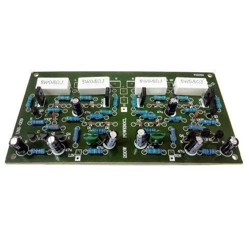 Kit Modul Power Amplifier Stereo 200 Watt Tanpa Transistor Tr 200W Ocl System Input Dc 24 V Ct Min 3