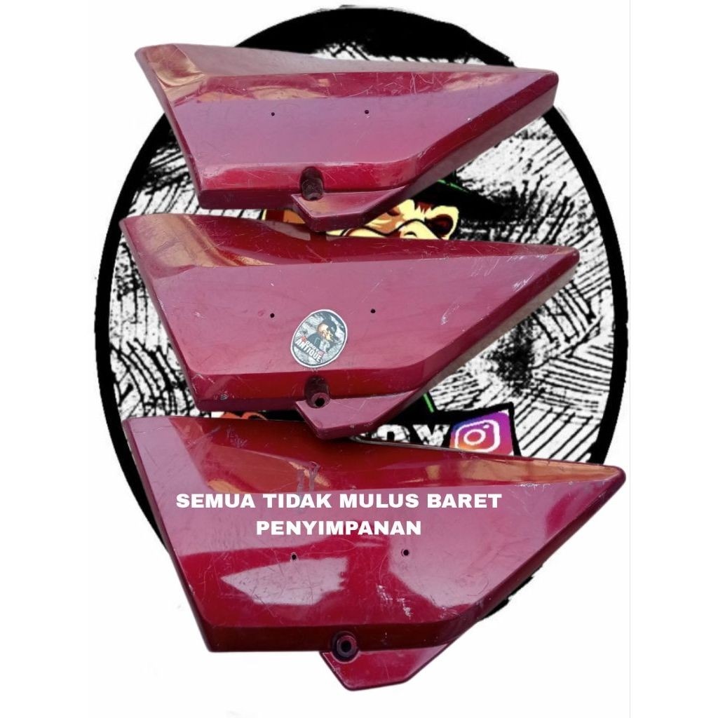 Dop tepong box aki Suzuki trs katana original baru lostpack kiri saja