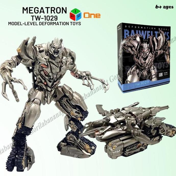 Robot megatron baiwei tw 1029 tank deformation transformers