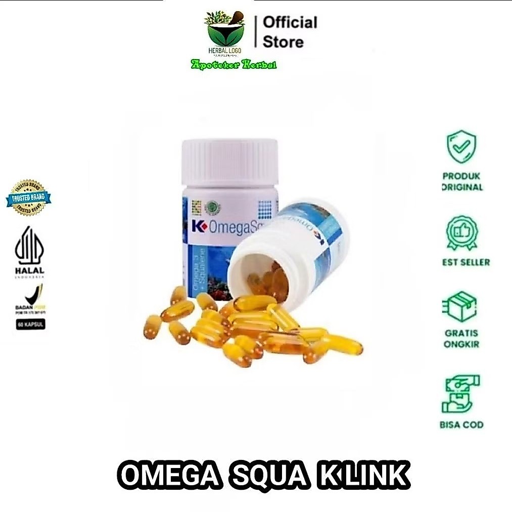 OMEGA SQUA PLUS Omega 3 - K link Omega Squa Plus - Klinik Omega Squa