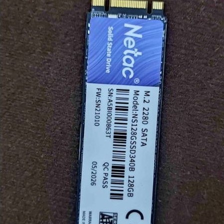 SSD Netac M.2 128Gb