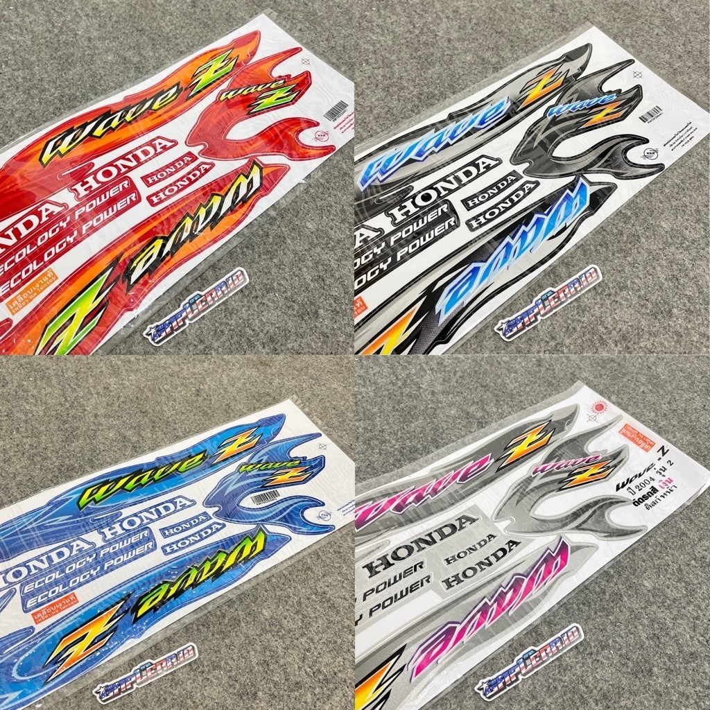 Striping Wave Z Wave 100Z Supra Fit Supra X Kodak Paper Thailand Original