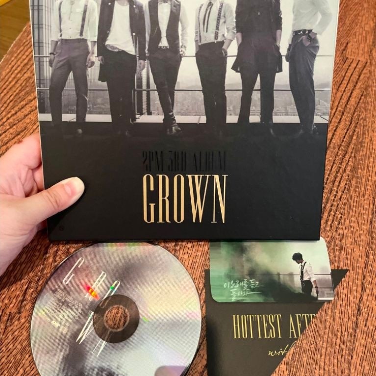 2PM ALBUM KPOP ALBUM GROWN ALBUM MUST ALBUM GEN 2 KPOP 2PM PRELOVED KONDISI MULUS INCLUDE PC