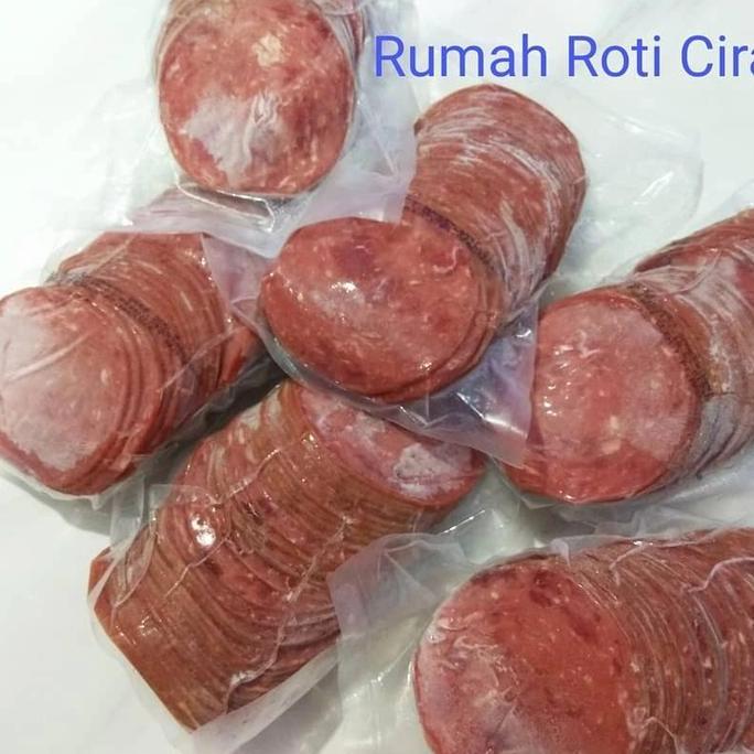 SMOKED BEEF 500GR SMOKE BURGER SLICE DAGING SAPI KEMASAN 500 GR