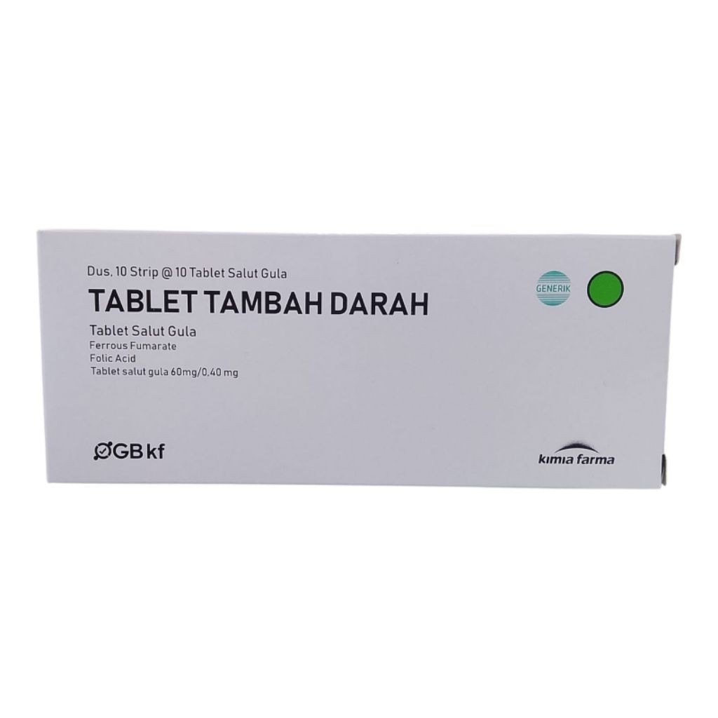 Tablet Penambah Darah Kimia Farma Box