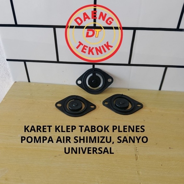 Karet klep tabok mesin air shimizu/sanyo dll