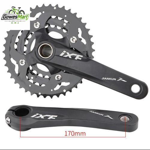 IXF Crank HT2 Crankset Hollowtech BB Plus Triple Chainring 24-32-42T